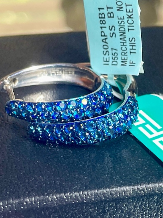 Effy Jewelry - Effy London Blue Topaz Lever-back Drop Earrings in Sterling Silver. NWT